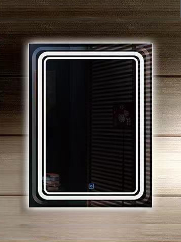 LED touch screen bathroom mirrors with customizable sizes and shapes are a modern and stylish addition to any bathroom