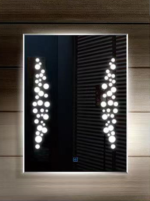 B37 smart backlit led bathroom touch screen mirror