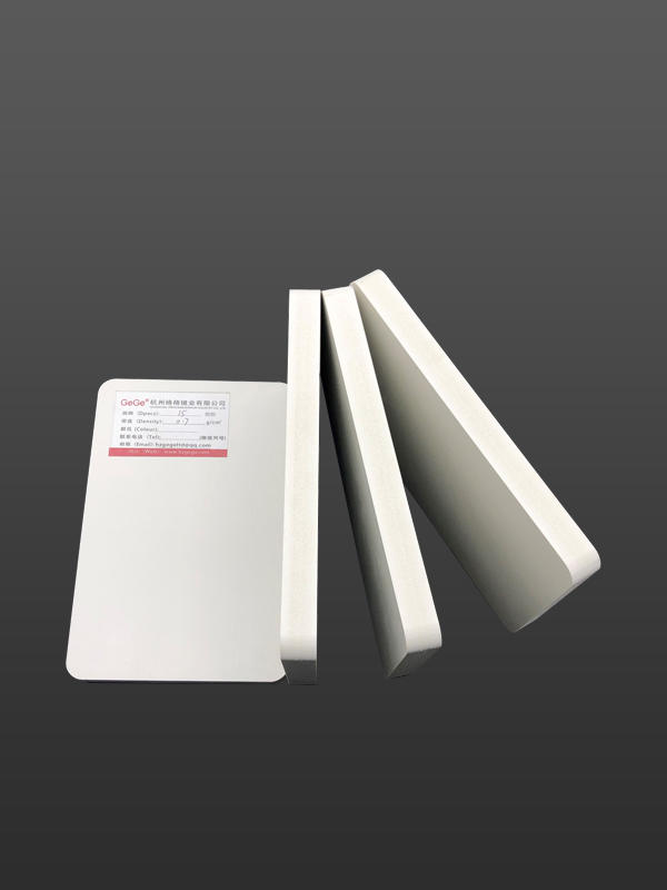 15MM White high density thick pvc foam board for cabinet
