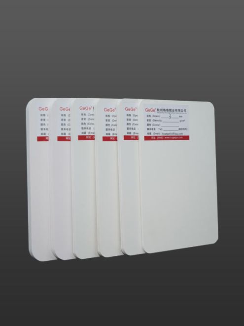 White Wood Grain PVC Celuka Foam Sheets are known ...