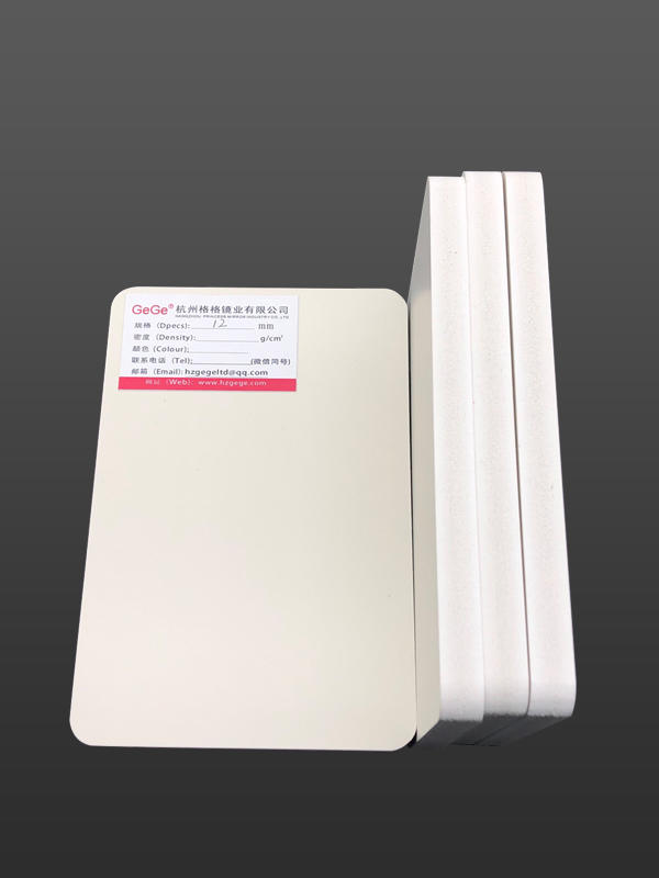 Waterproof Foam Core PVC Celuka Sheets & Boards - 12MM