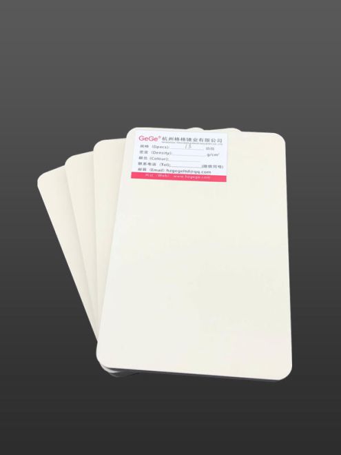 What thicknesses do PVC foam core sheets come in?