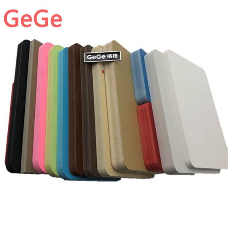 PVC Foam Board Waterproof Customizable Color WPC Foam Board Building Material Building