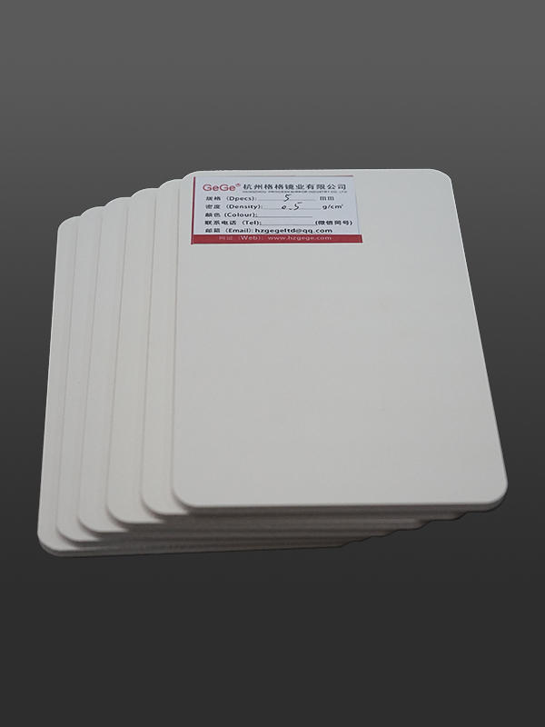 PVC Foam Board &ndash; Lightweight, Waterproof & Durable White Panel
