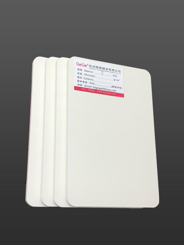 5MM Waterproof PVC Plastic Foam Board - Embossed White