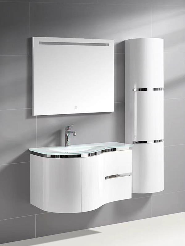 KP-5808 PVC Bathroom Vanity Cabinets with Coextruded Board Technology