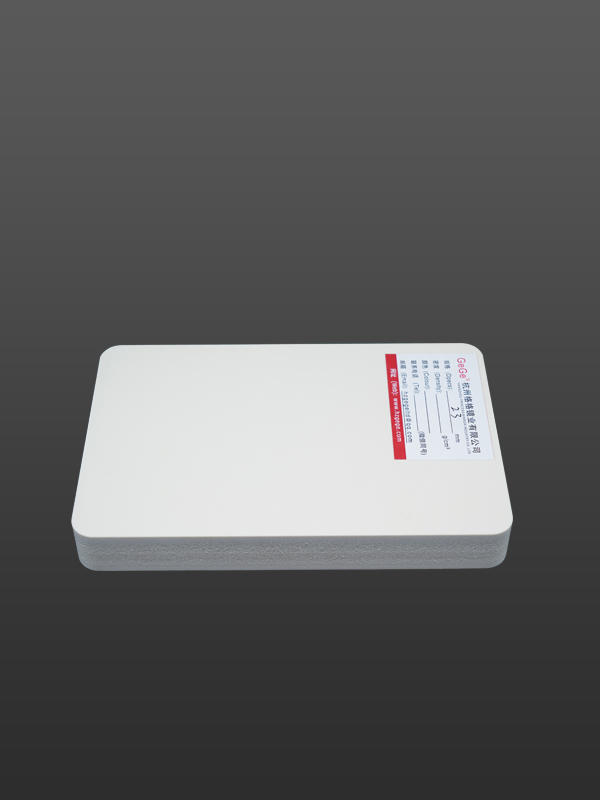 23mm White Single‑Sided Embossed PVC Foam Sheet &ndash; Decorative Wall Panel