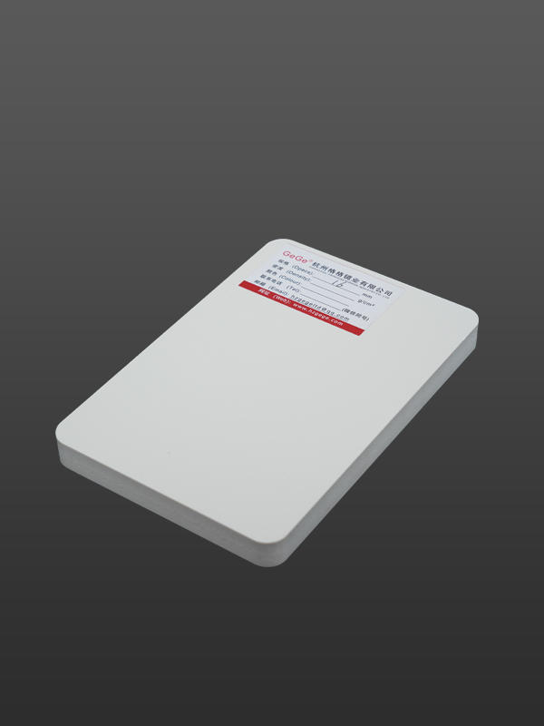 16mm White PVC Extruded Foam Board – Smooth or Single-Sided Embossed Surface
