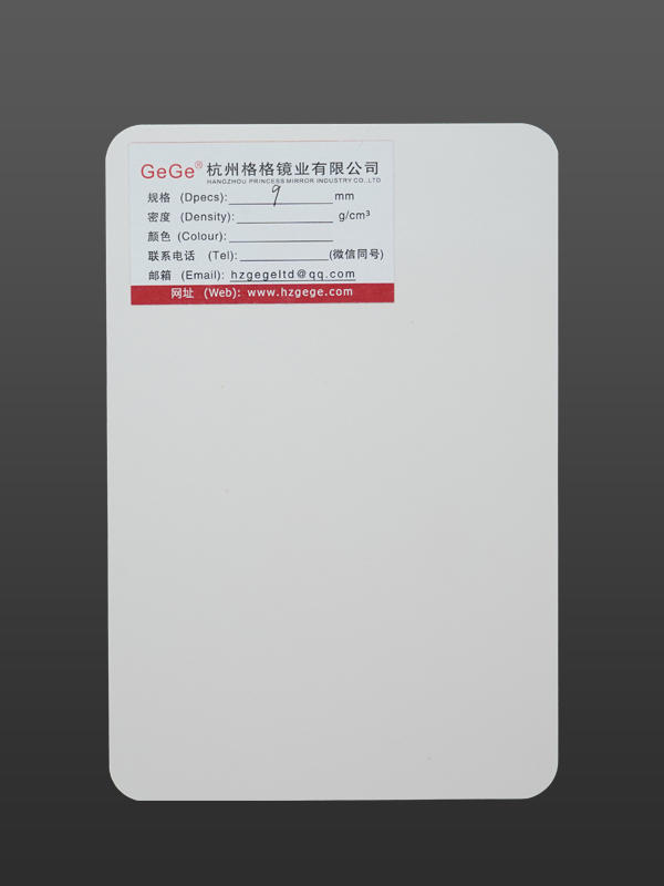 9mm White PVC Foam Board – Waterproof Panel for Kitchen Cabinets
