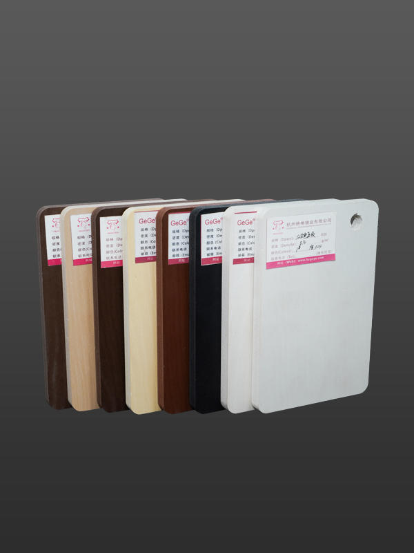 single-sided embossing waterproof pvc color wood grain foam board